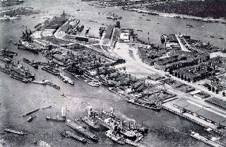 Thomsen's Havenbedrijf aan de Maashaven, 19...