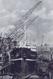 Wipkranen aan de Lekhaven, 1938