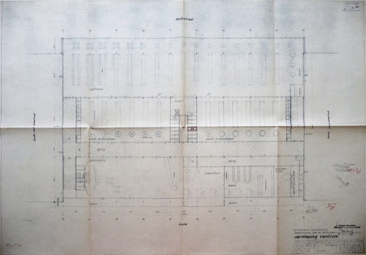 Ontwerp verdieping, 1946